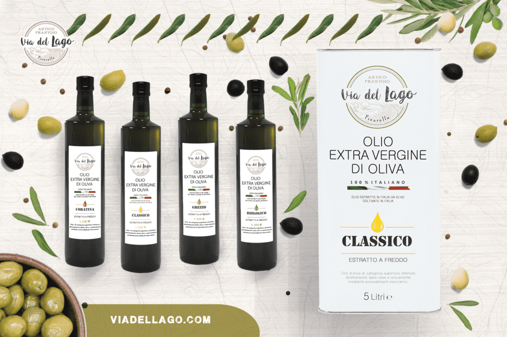 olio evo Via del Lago