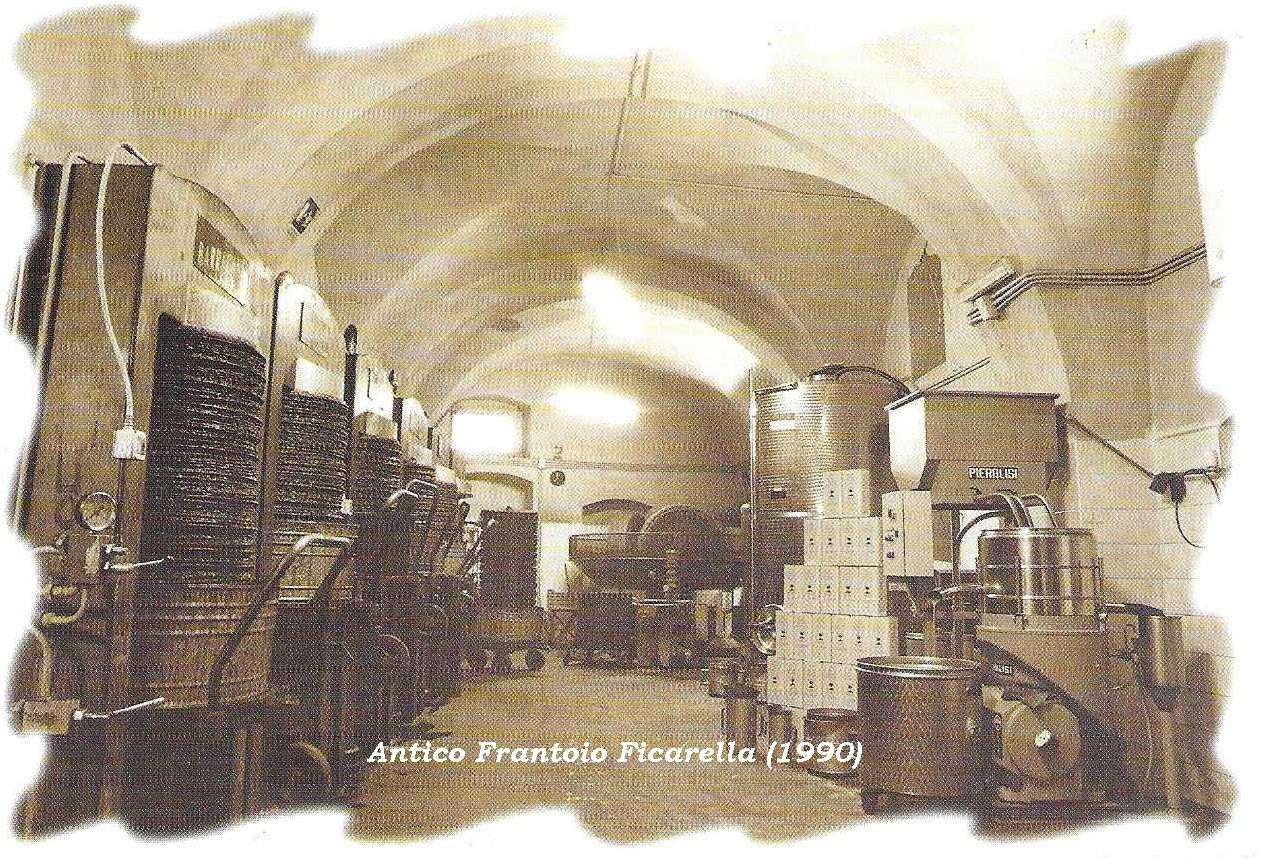 olio evo frantoio Ficarella 1990
